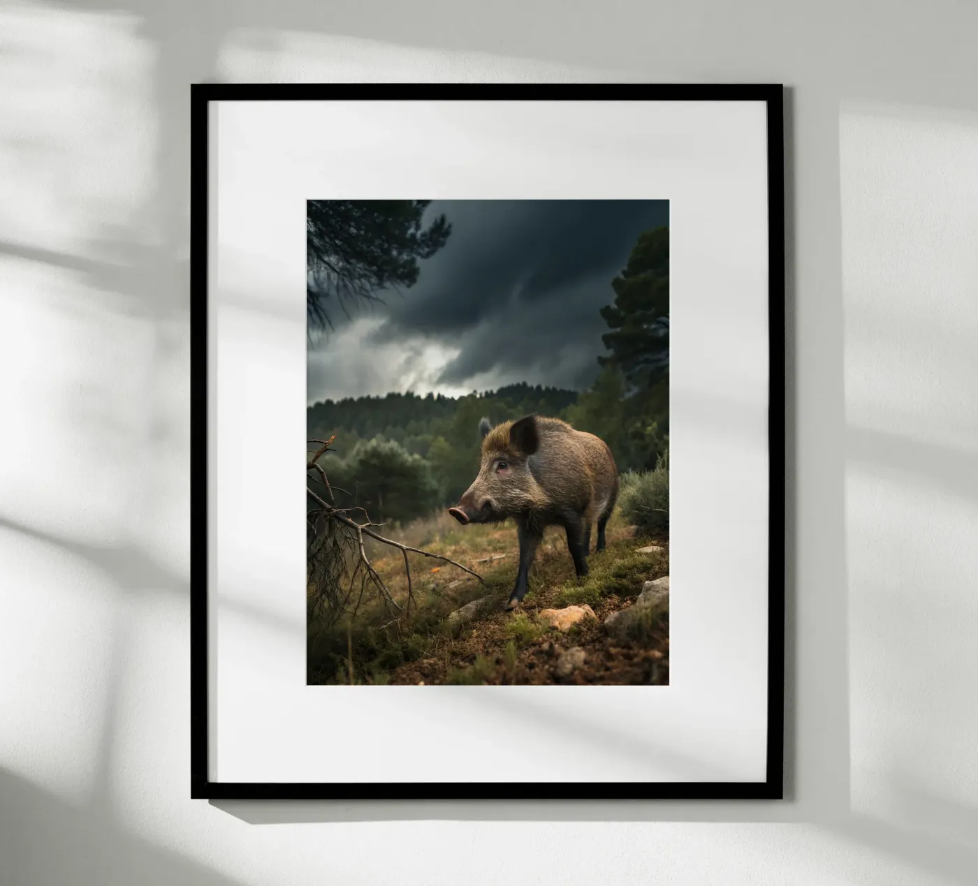 Sanglier Poster von Art-Travel