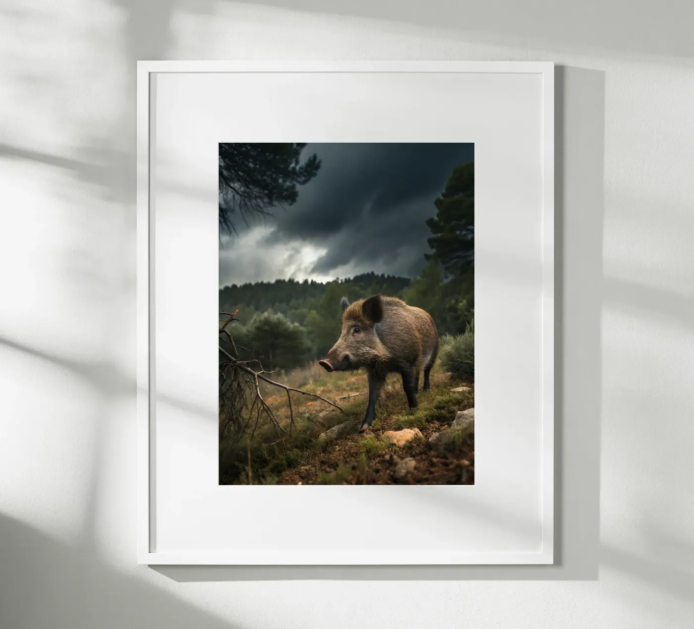 Sanglier Poster von Art-Travel