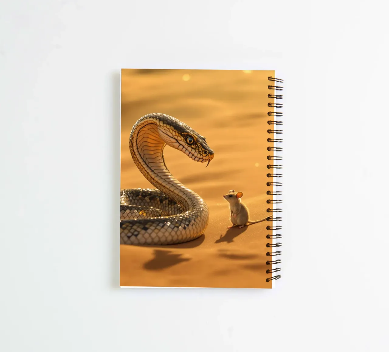 The Cobra and the marsupial mouse spiral notebook by Art-Travel