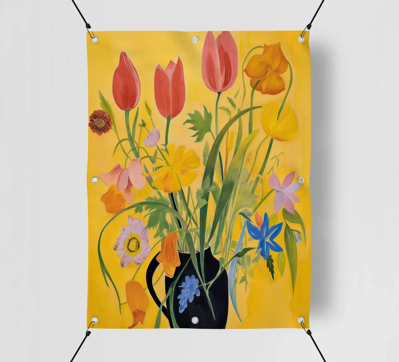 Bouquet di fiori telo in pvc da DaarbyN