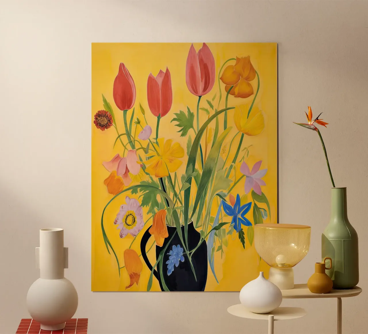 Bouquet di fiori carta hahnemühle da DaarbyN