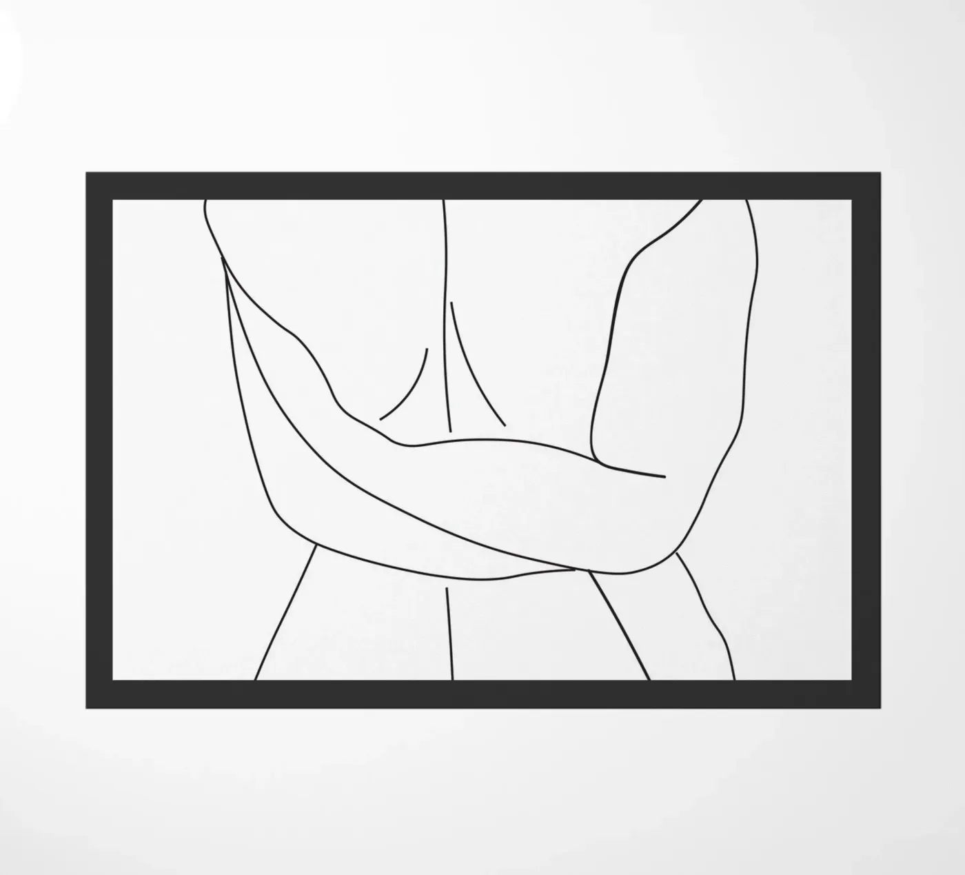 Lovers doormat by Urban Art Draw