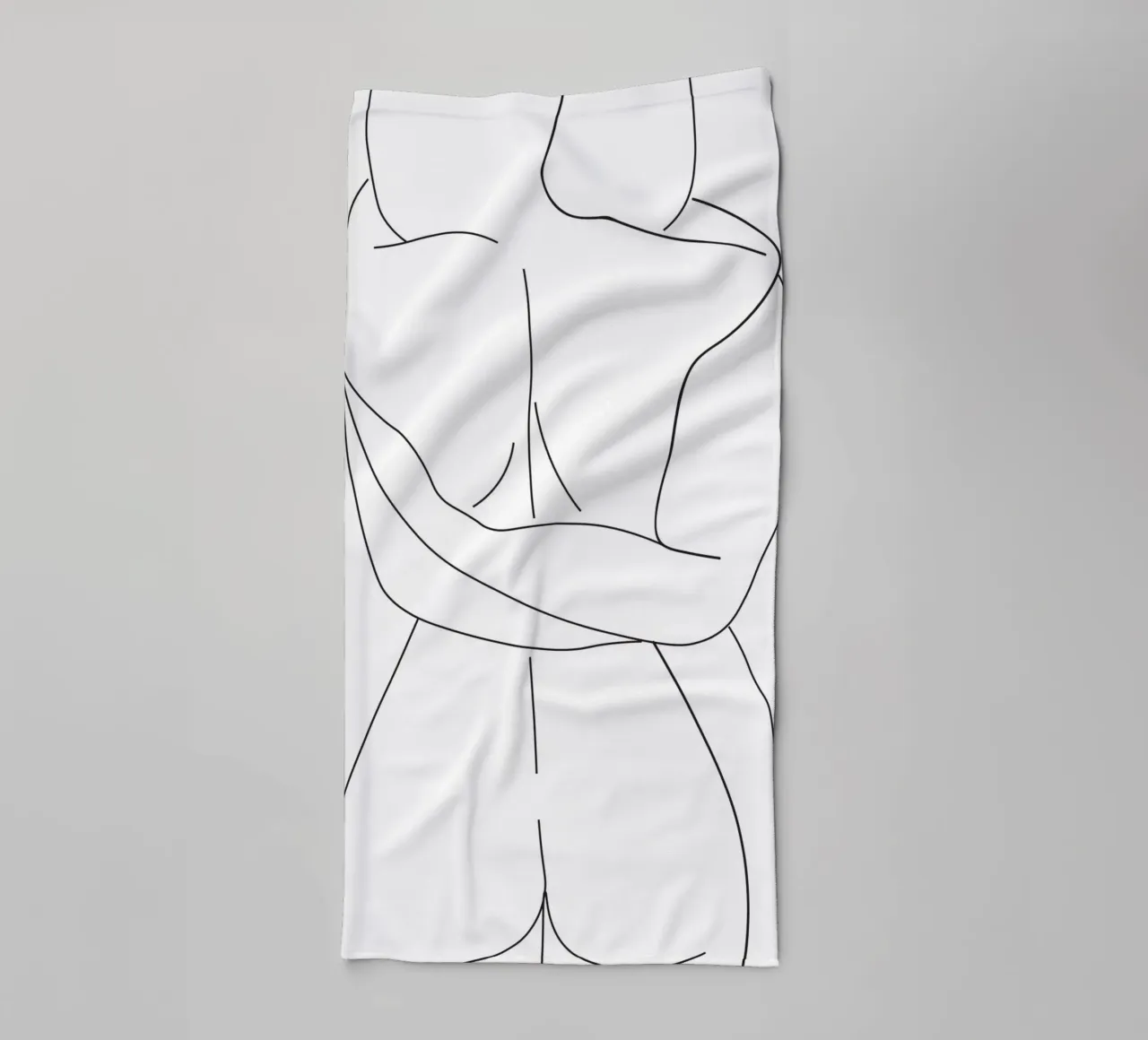 Liebende Handtuch von Urban Art Draw