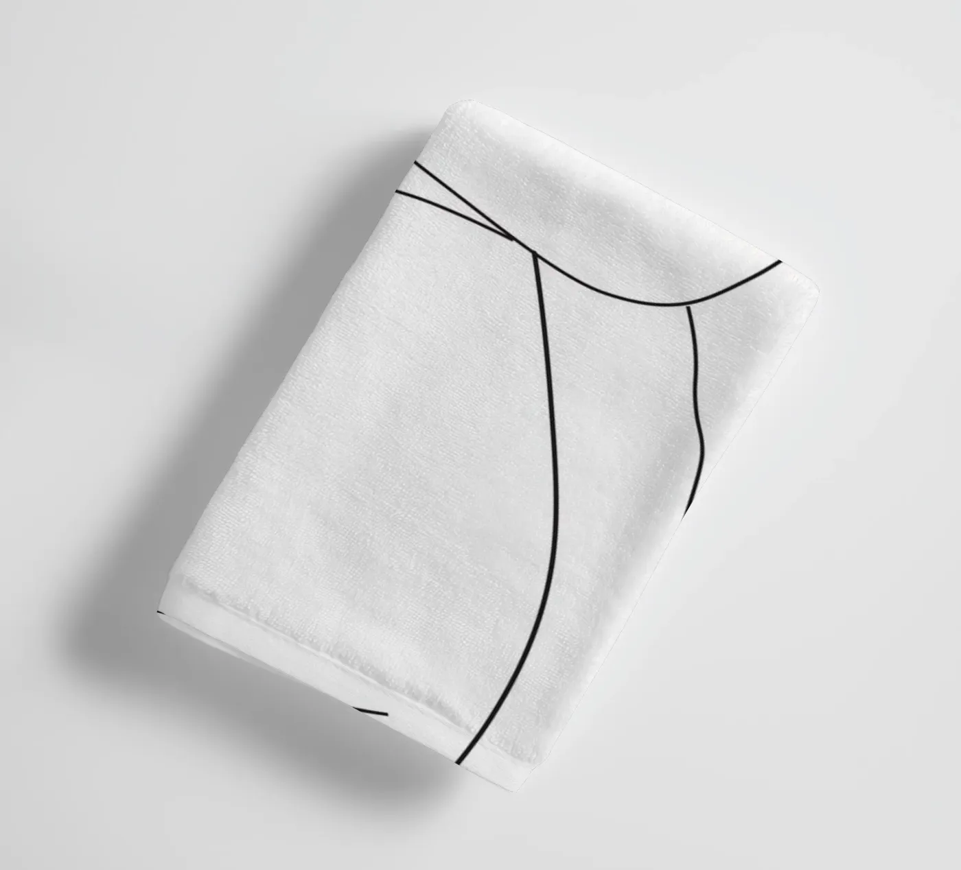 Lovers towel by Urban Art Draw