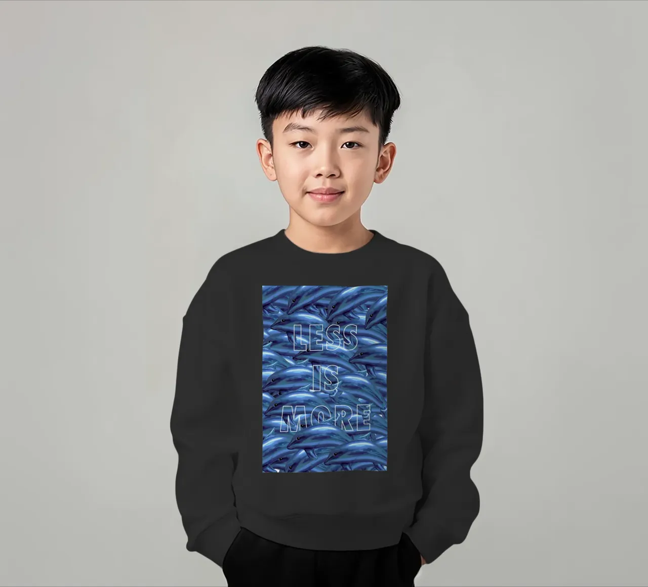 Less Is More felpa bambino da FRAICHE