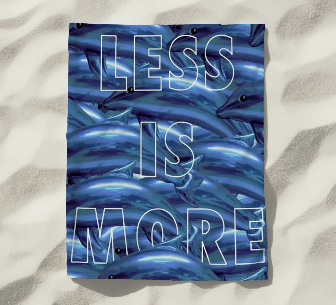 Less Is More toalla de playa de FRAICHE