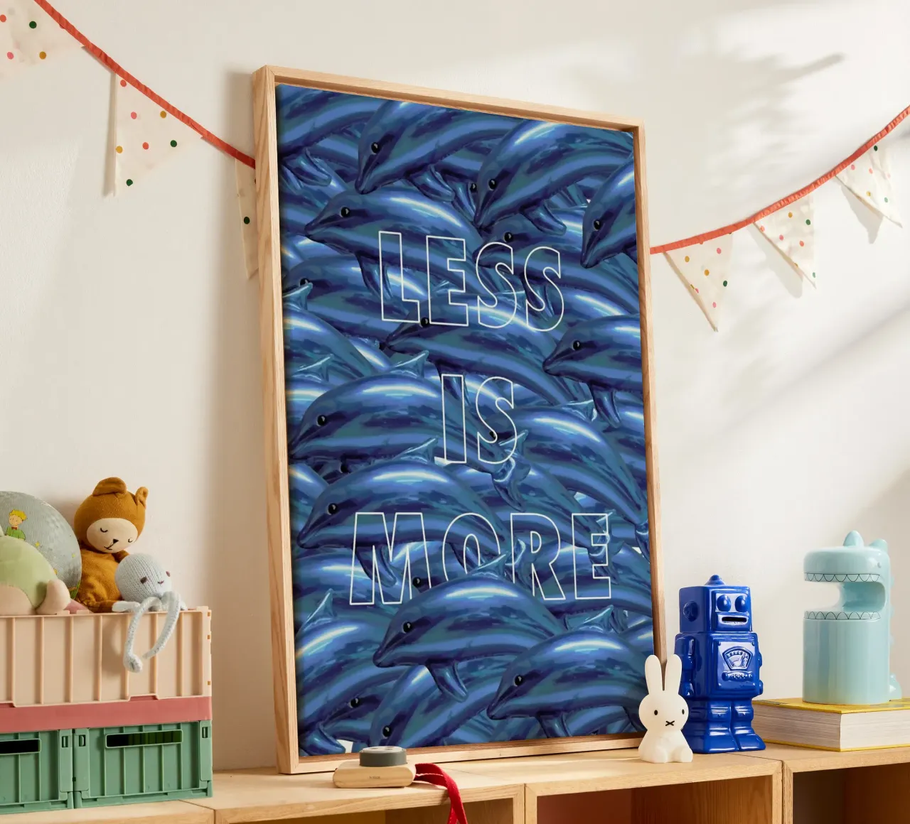 Less Is More tela con Cornice a cassetta da FRAICHE