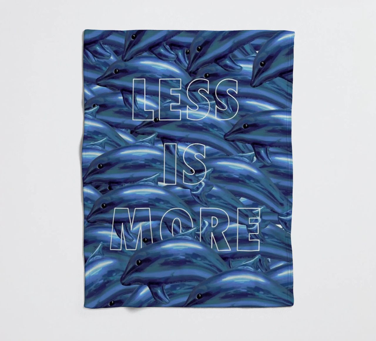 Less Is More coperta in pile da FRAICHE
