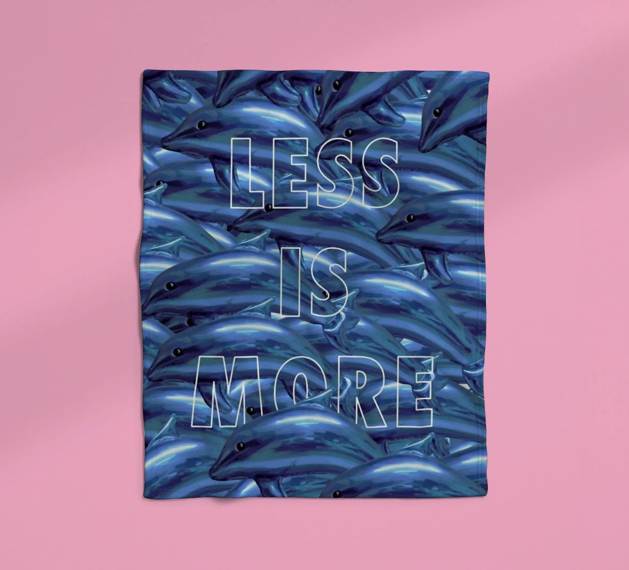 Less Is More coperta in pile da FRAICHE