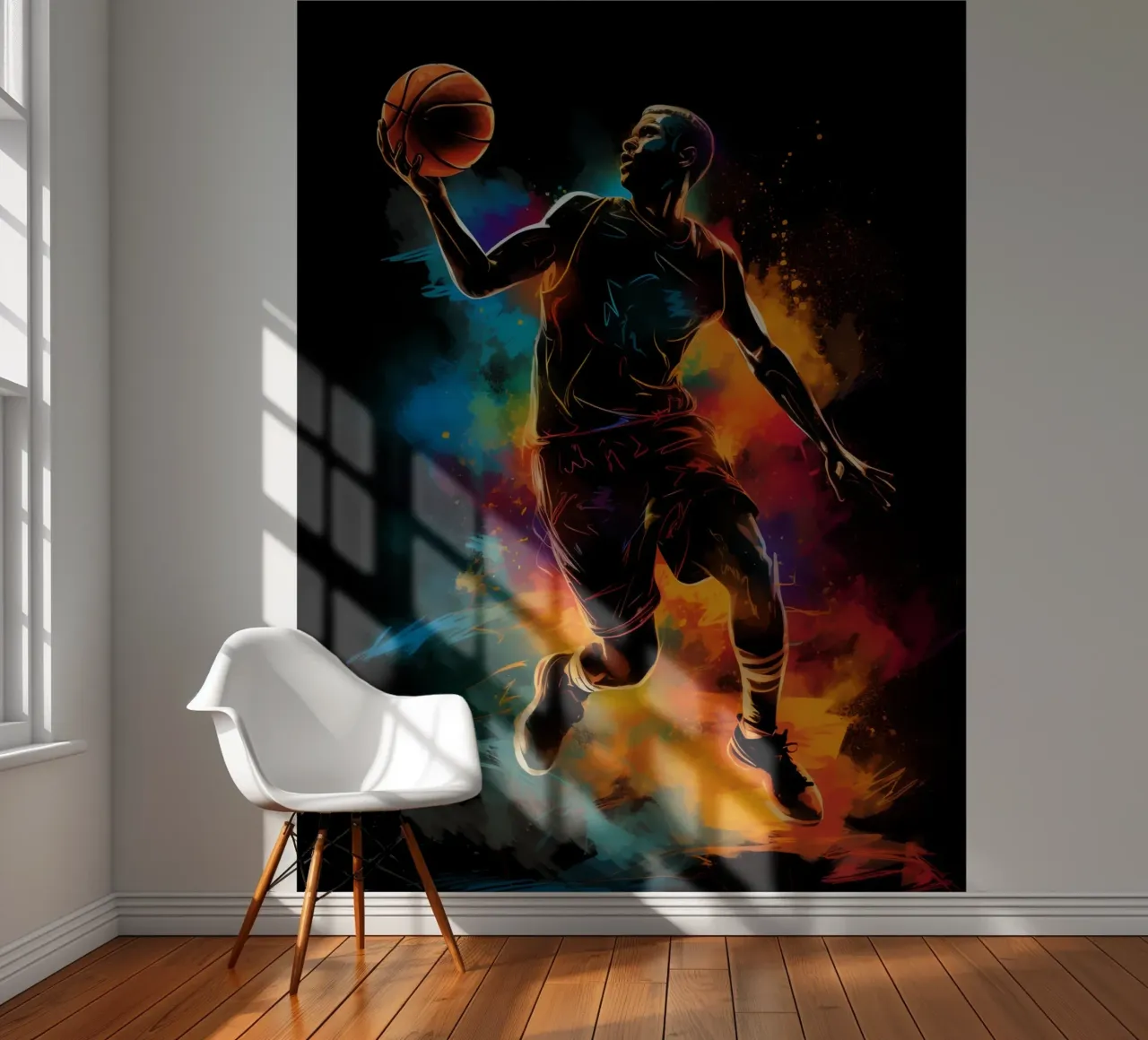 Basketball Colorful 2 photo wallpaper by Mateo