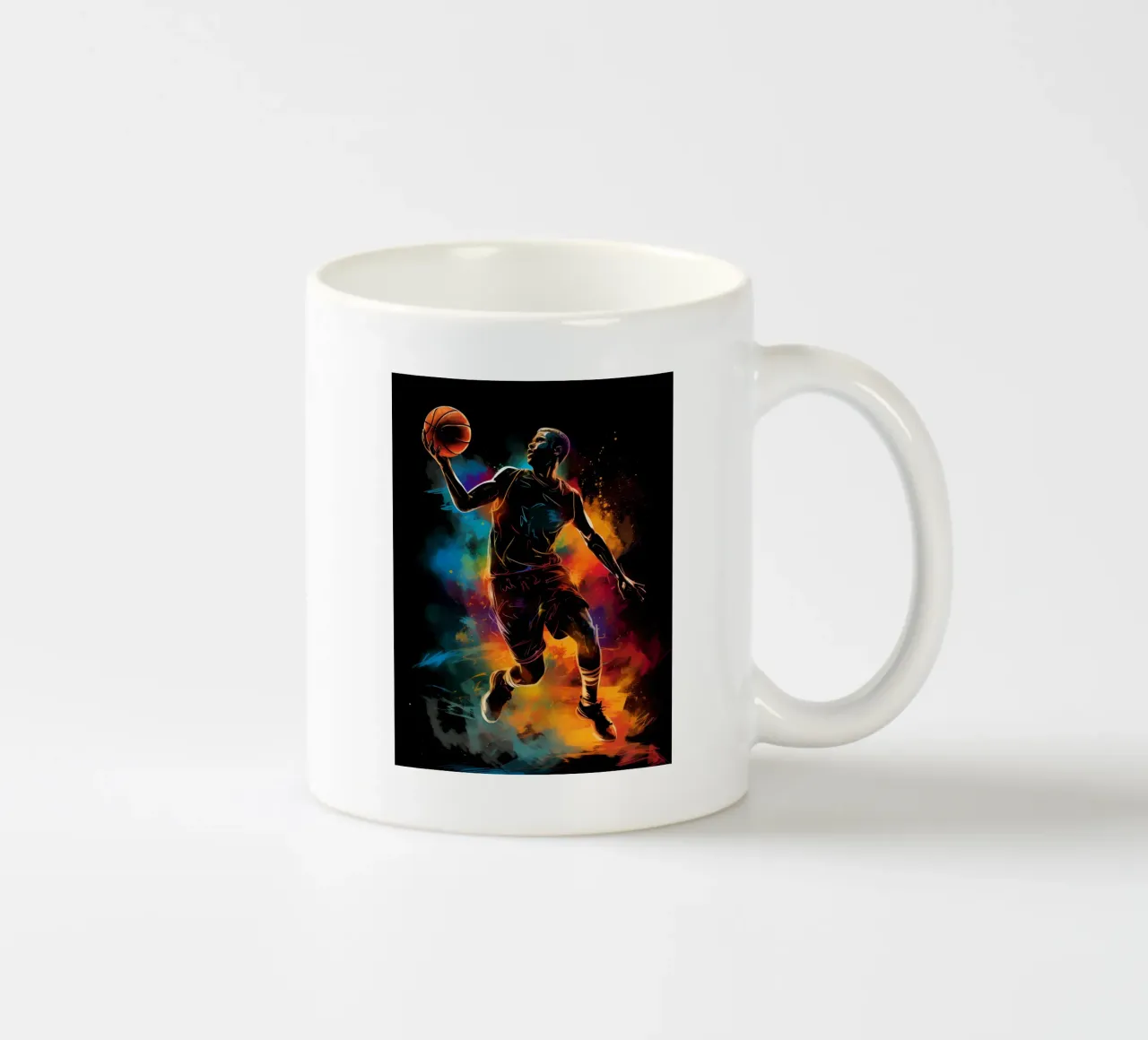 Basketball Colorful 2 tazza in ceramica da Mateo