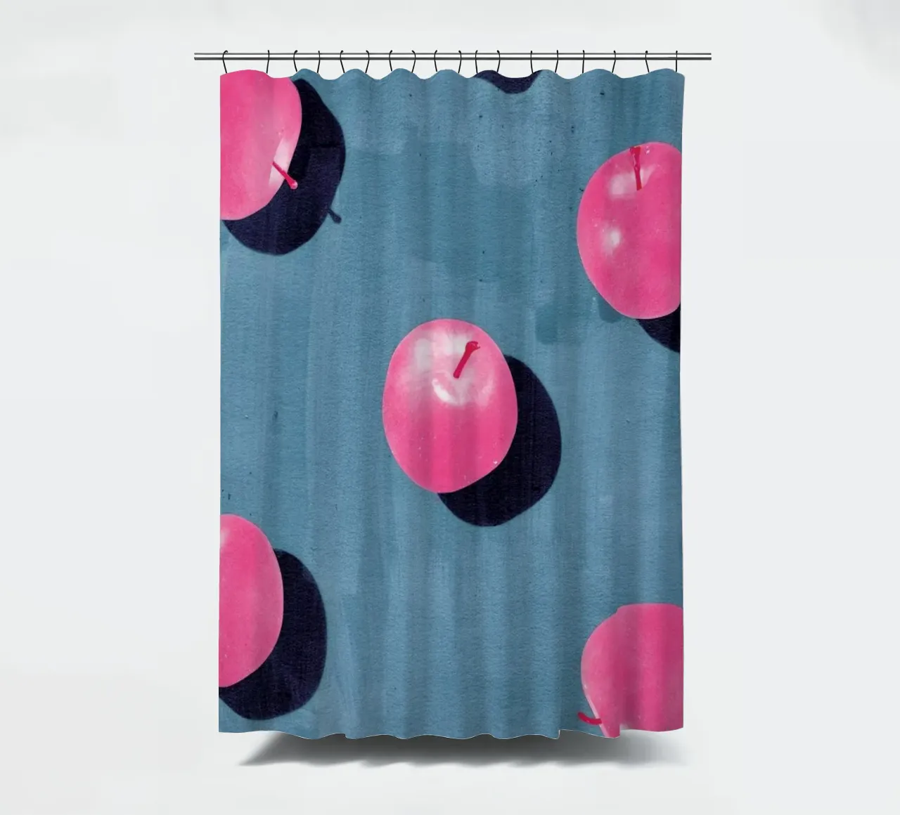 Fruit 9 shower curtain by STUDIO LEEMO