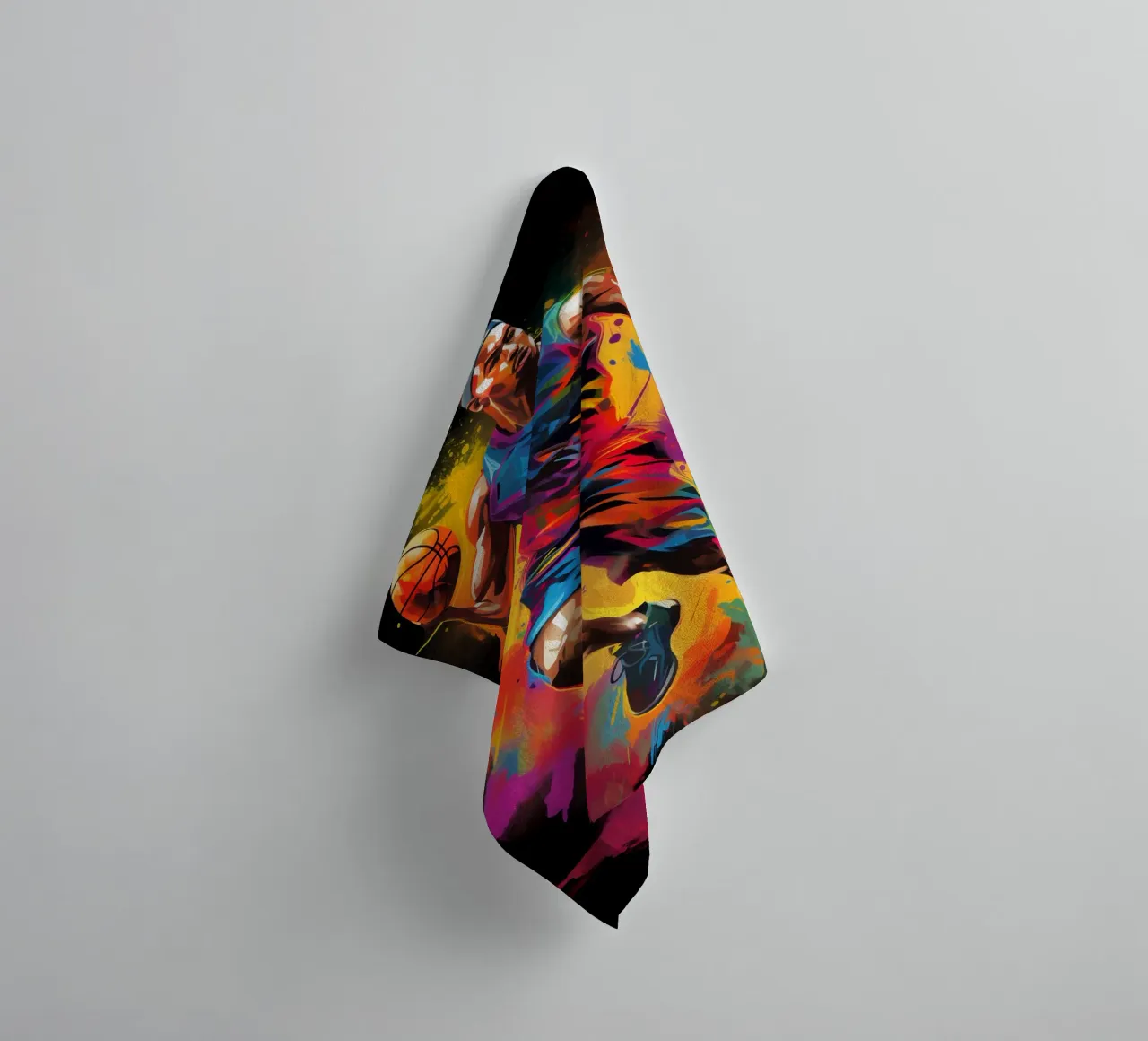 Basketball Colorful 4 asciugamano da bagno da Mateo