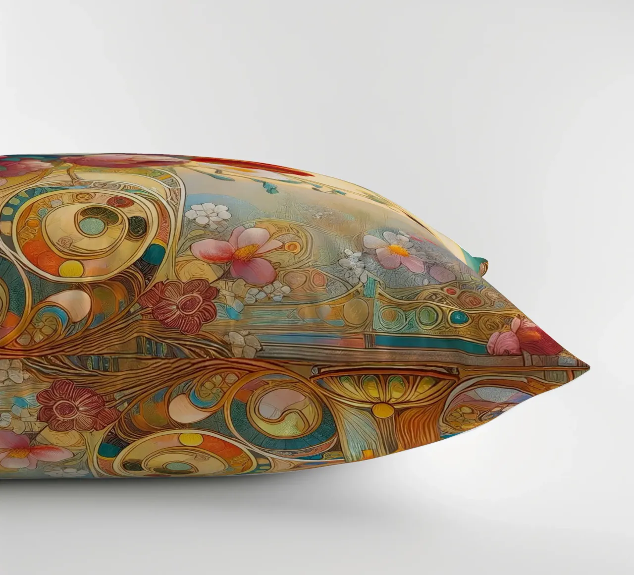 Bouquet di fiori cuscino da Art-Nouveau-Dsg