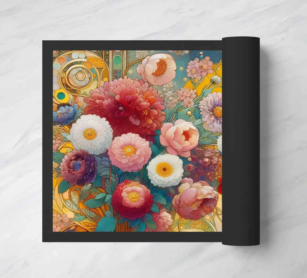 Bouquet di fiori zerbino da Art-Nouveau-Dsg