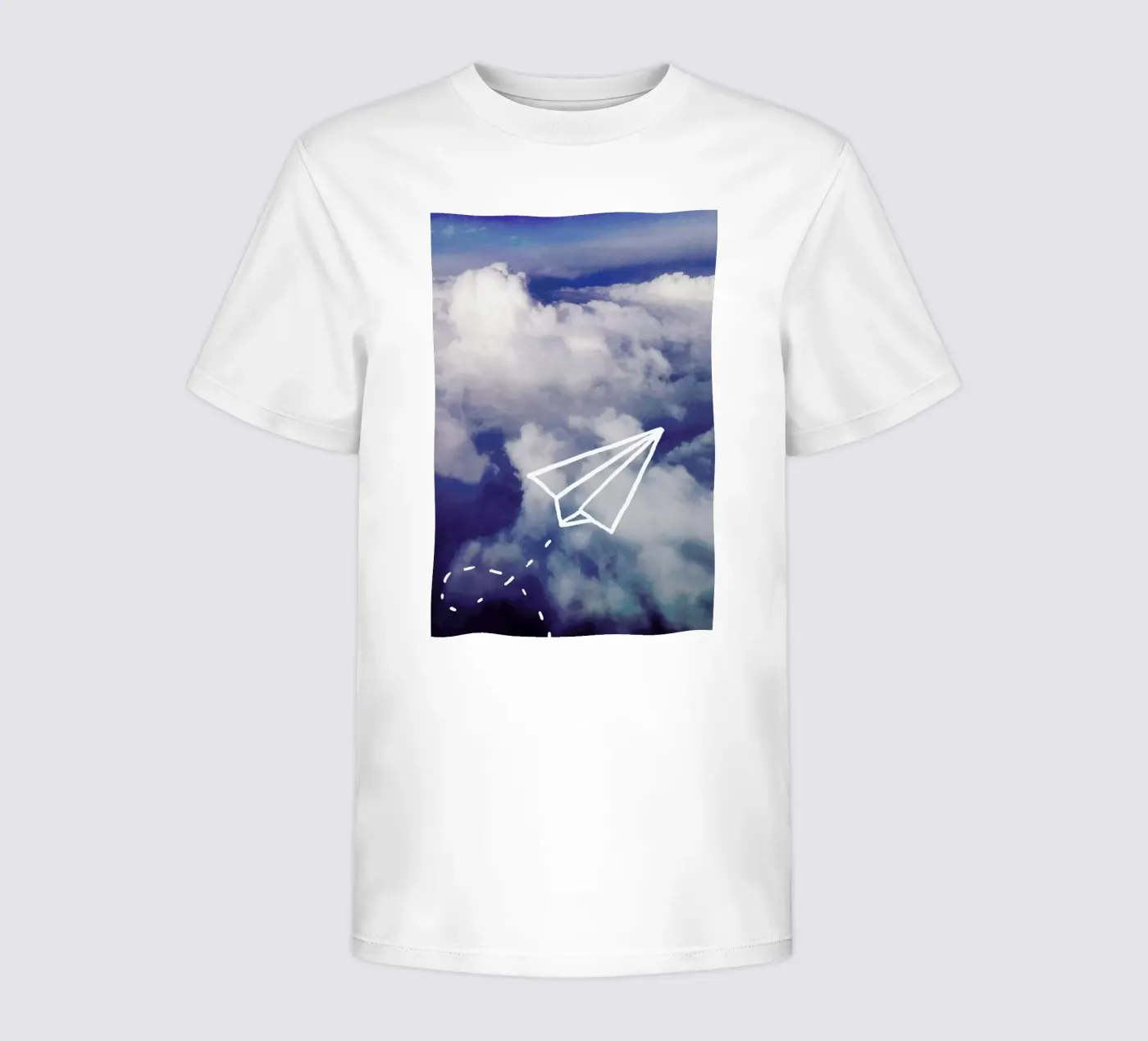 Paper Plane t-shirt bambini da Leah Flores