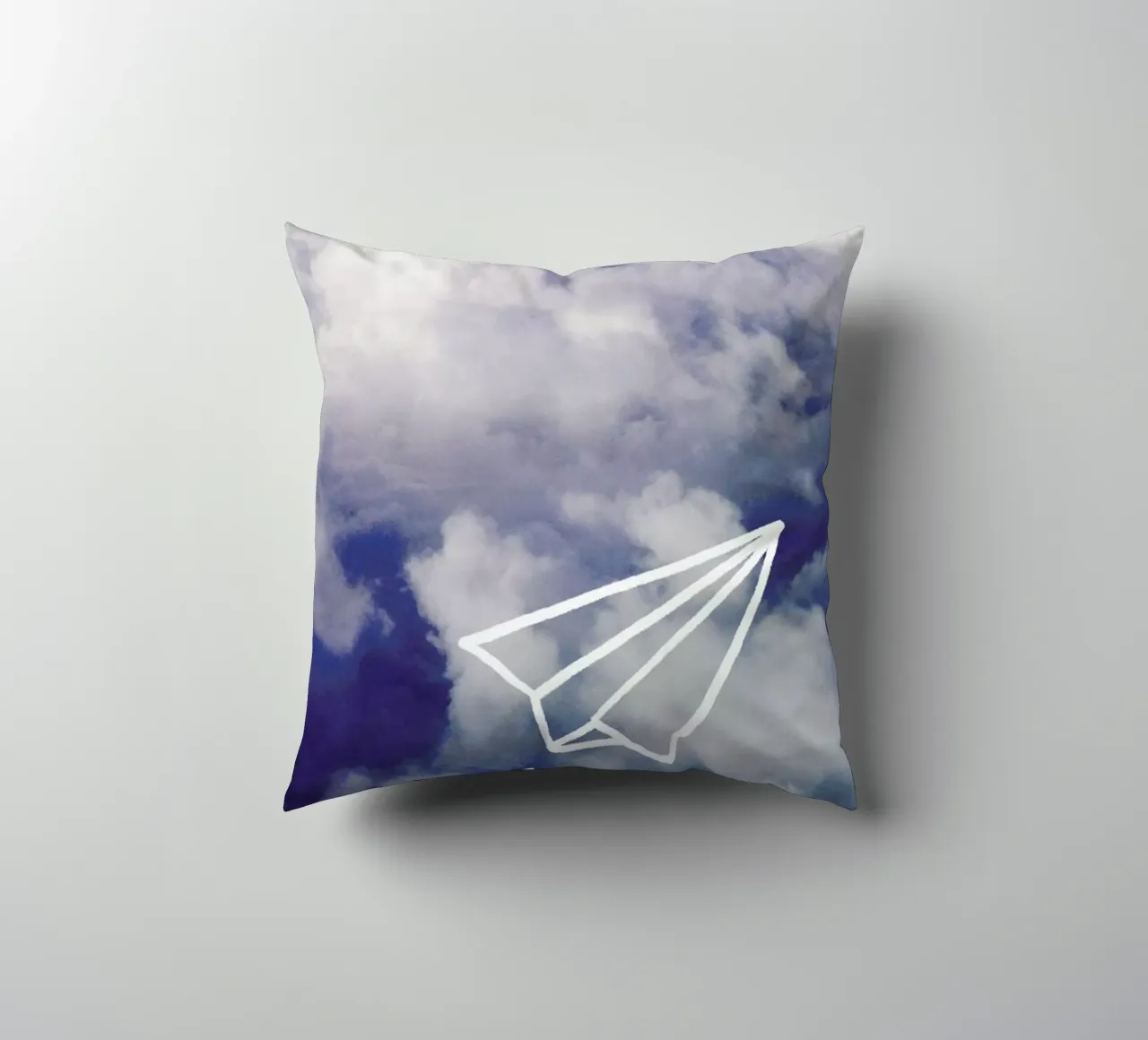 Paper Plane cuscino da Leah Flores