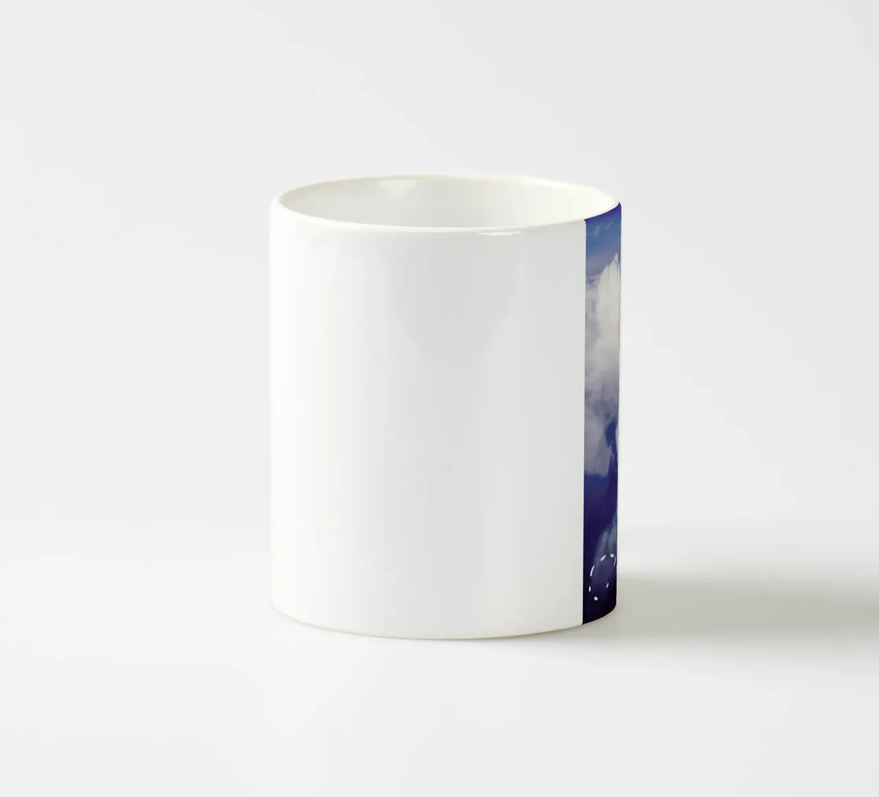 Paper Plane tazza in ceramica da Leah Flores