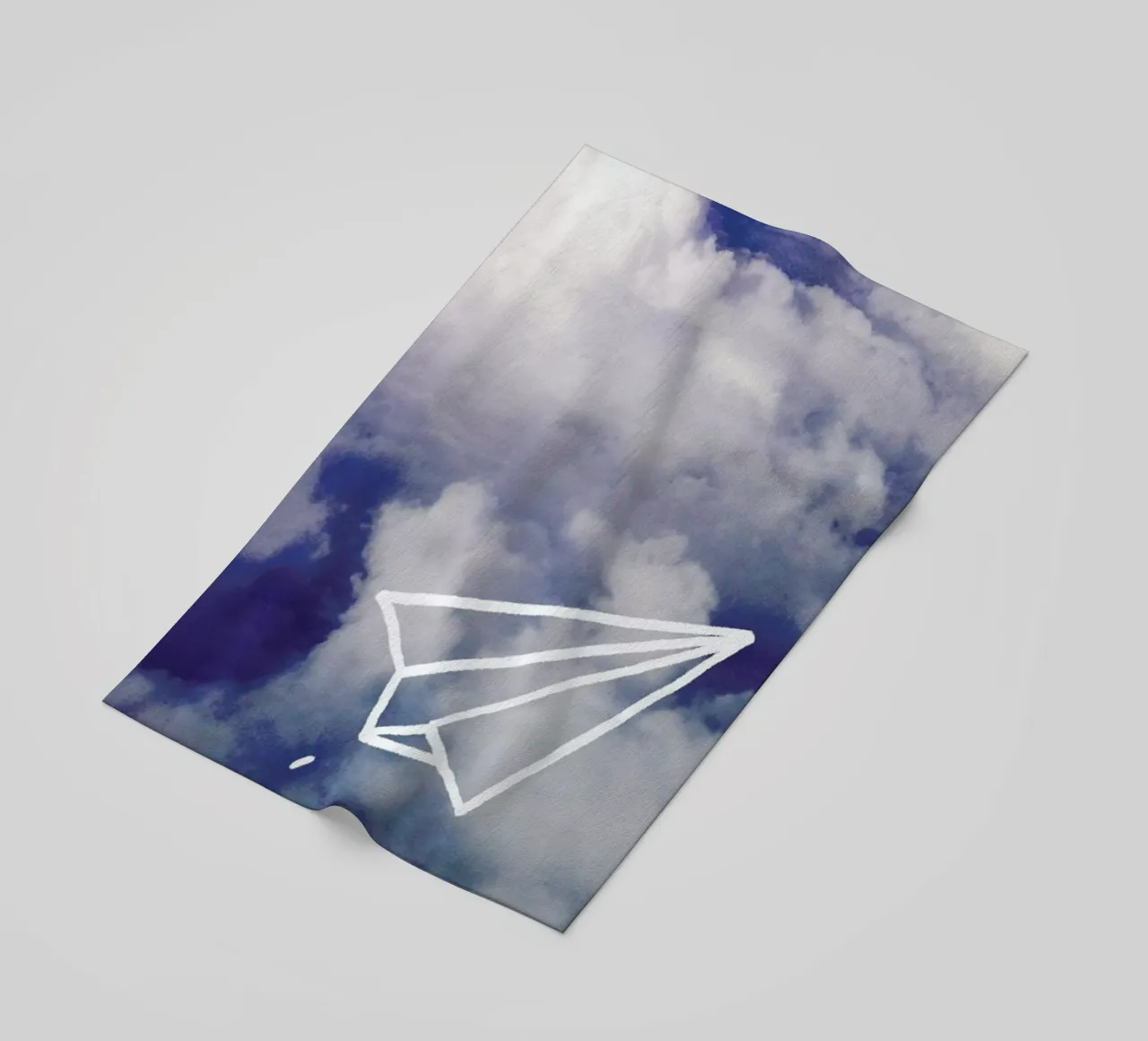 Paper Plane telo mare da Leah Flores