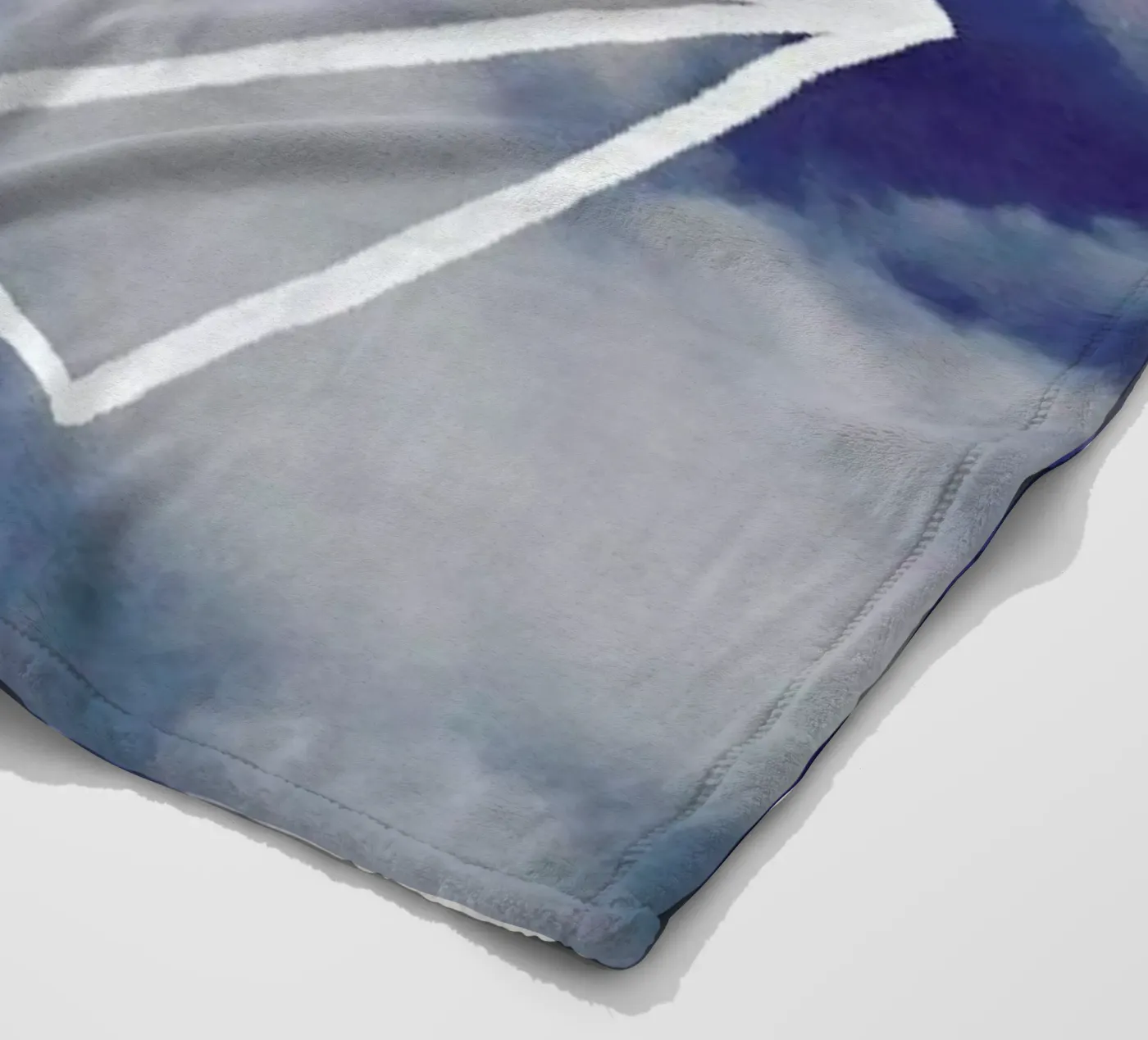 Paper Plane Fleecedecke von Leah Flores