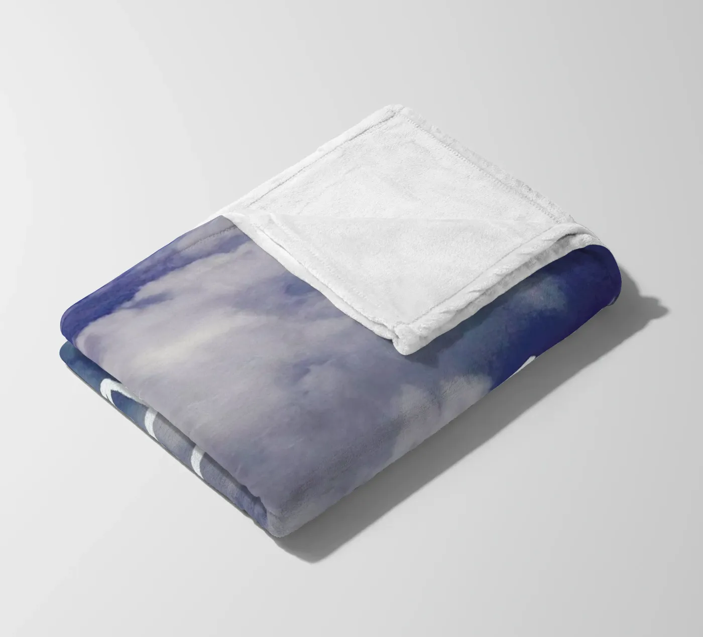 Paper Plane Fleecedecke von Leah Flores