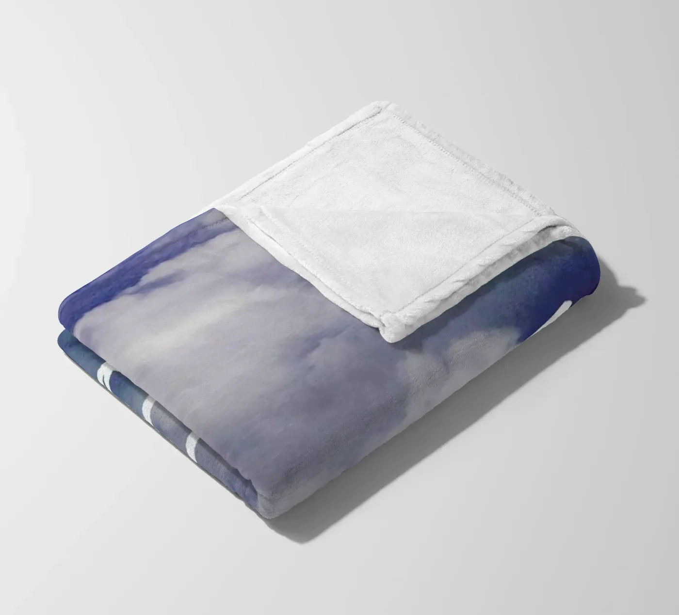 Paper Plane Fleecedecke von Leah Flores