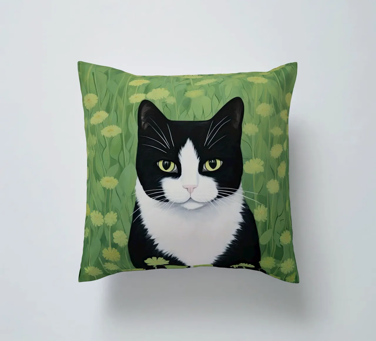 Caché dans la floraison coussin de DaarbyN