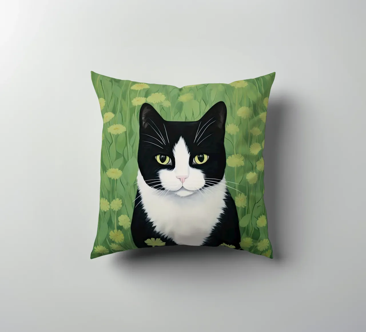 Caché dans la floraison coussin de DaarbyN