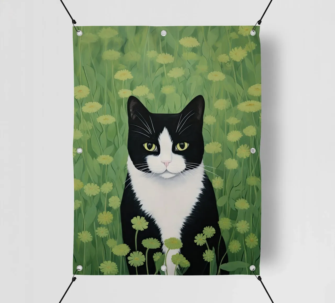 Caché dans la floraison bâche pvc de DaarbyN