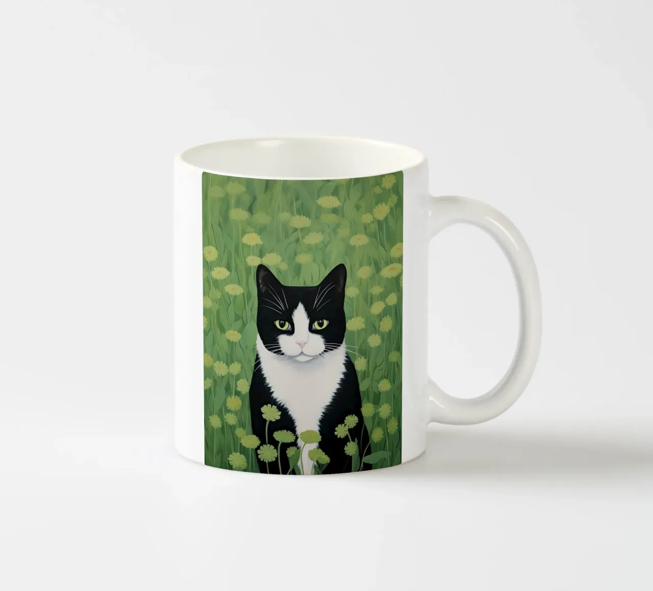 Caché dans la floraison mug en céramique de DaarbyN