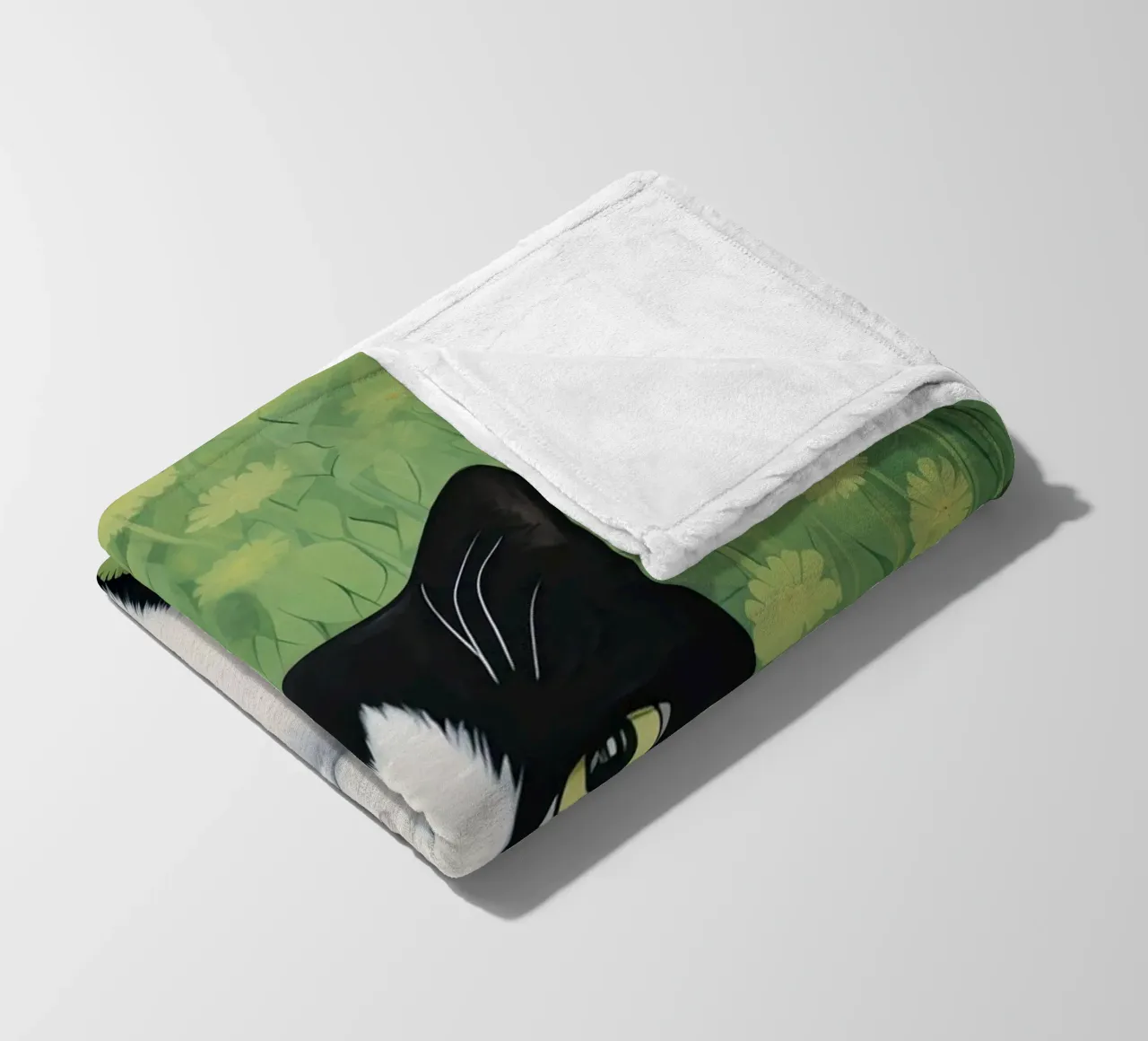 Hidden In The Bloom fleece blanket by DaarbyN