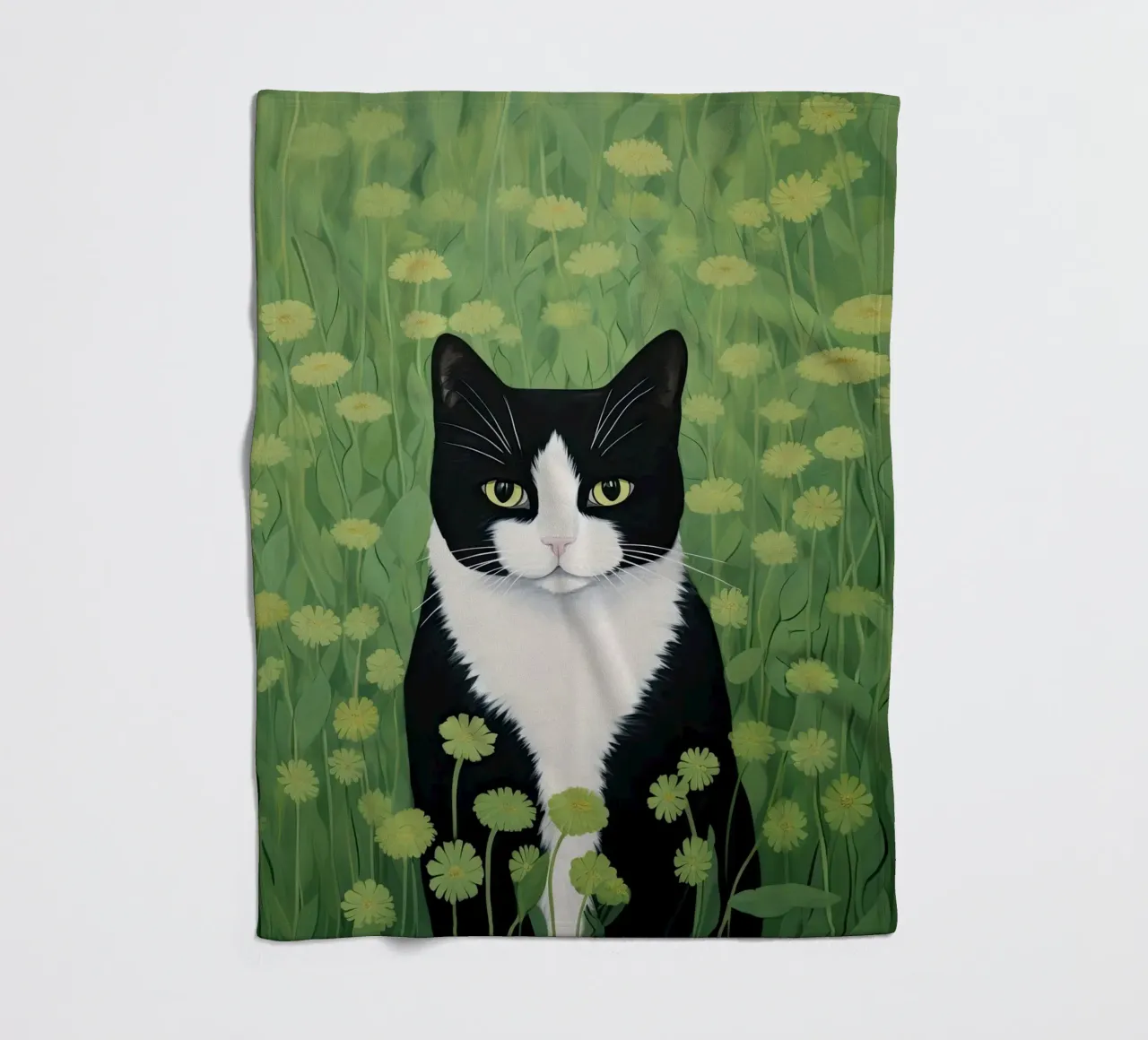Hidden In The Bloom fleece blanket by DaarbyN