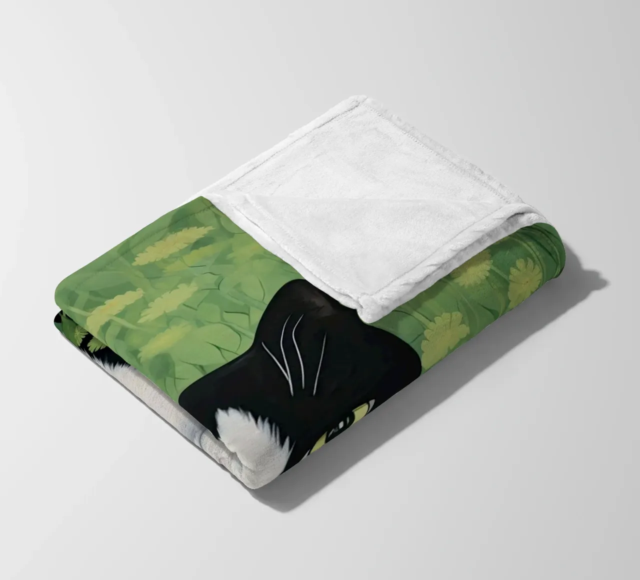 Hidden In The Bloom fleece blanket by DaarbyN