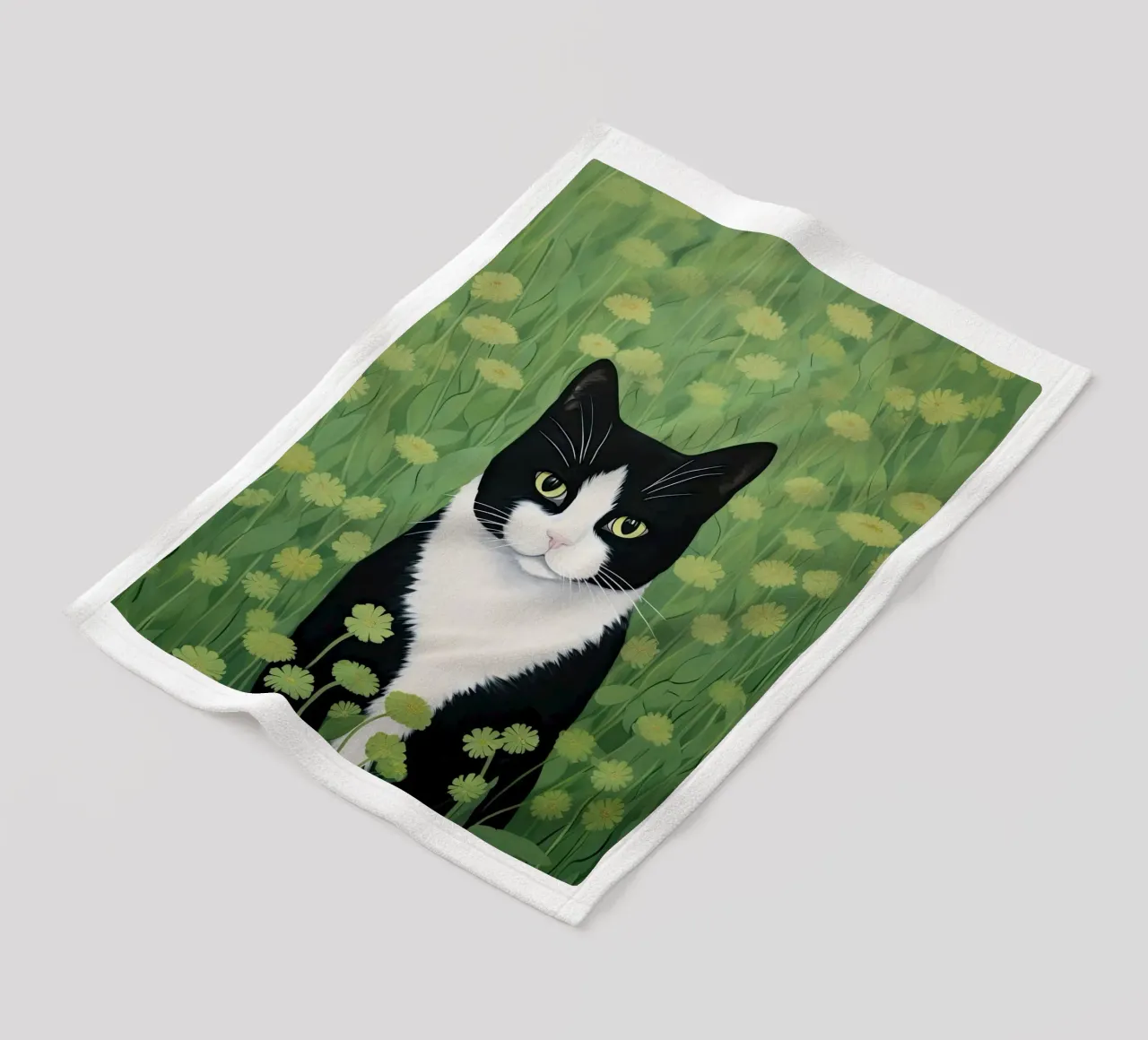 Hidden In The Bloom fleece blanket by DaarbyN
