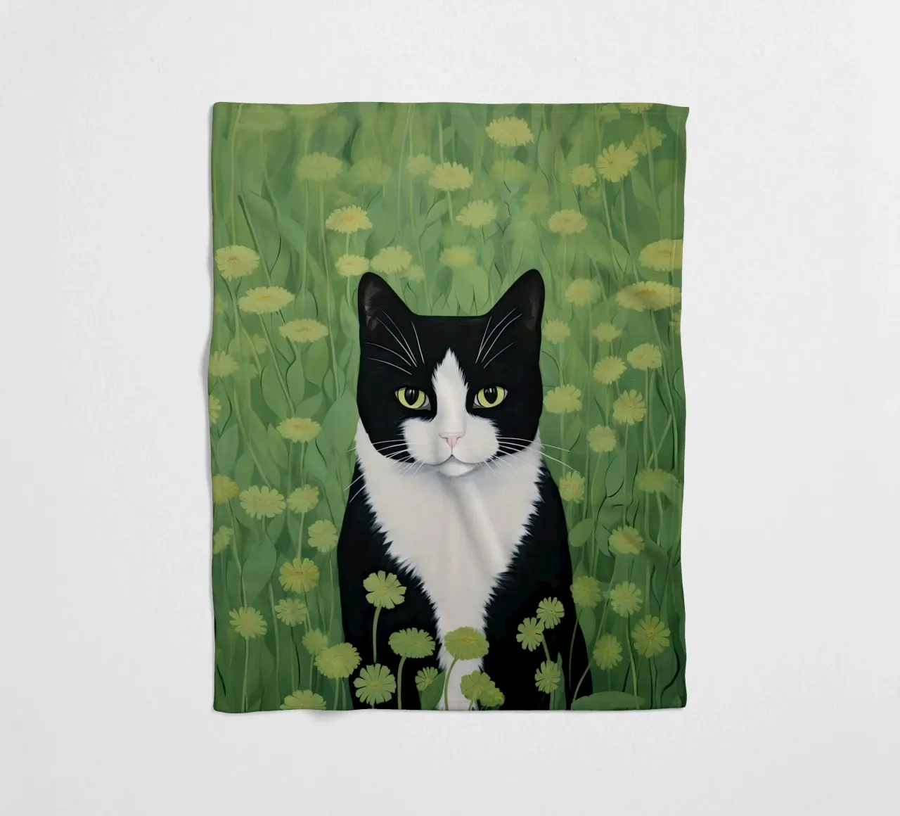 Hidden In The Bloom fleece blanket by DaarbyN