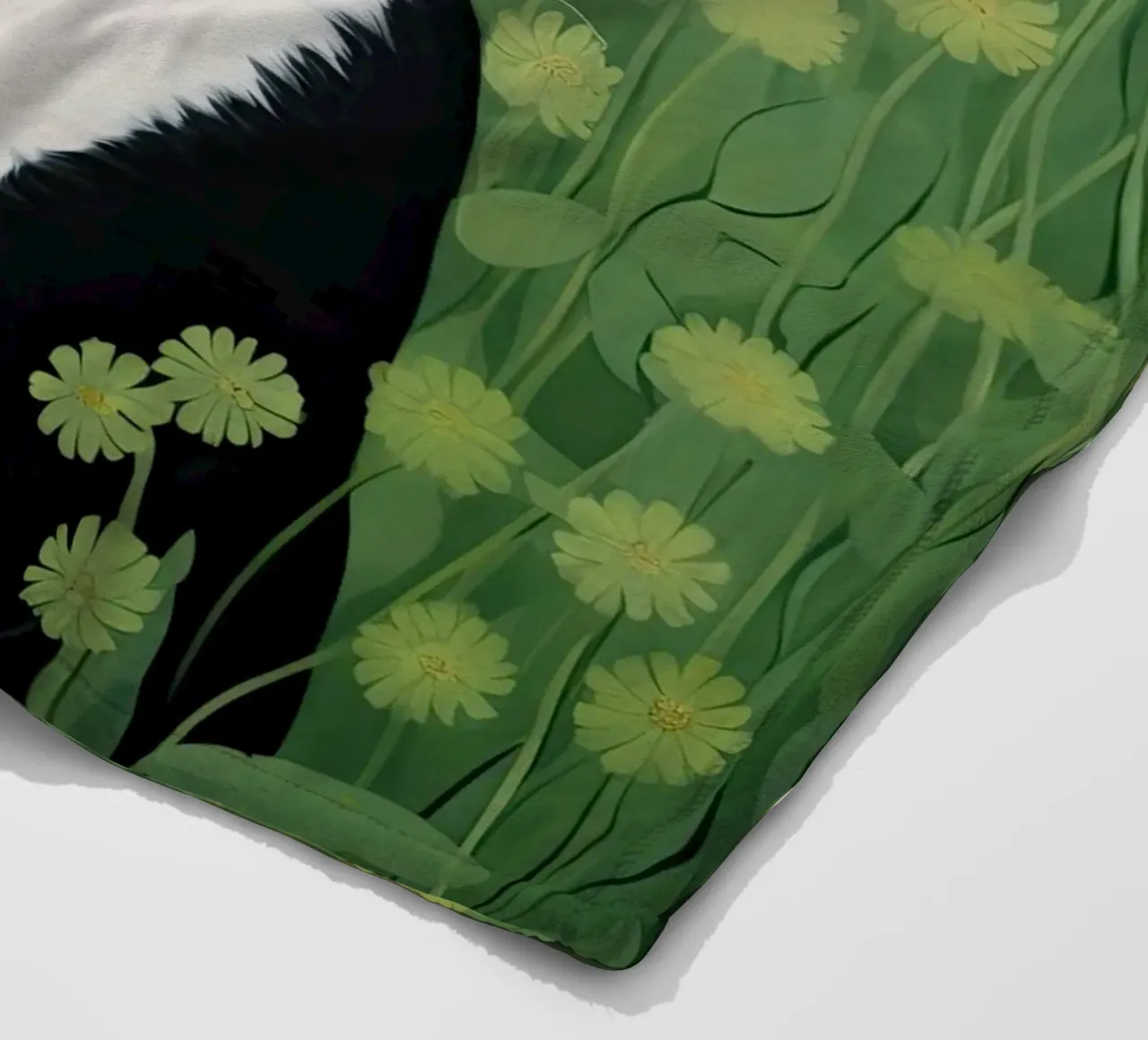 Hidden In The Bloom fleece blanket by DaarbyN