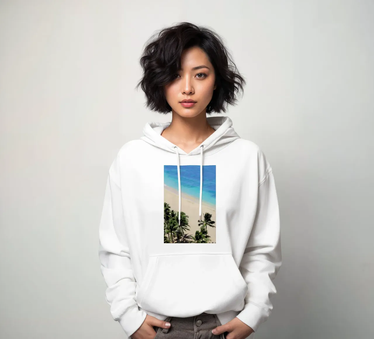 Hawai Dreams felpa con cappuccio da Leah Flores