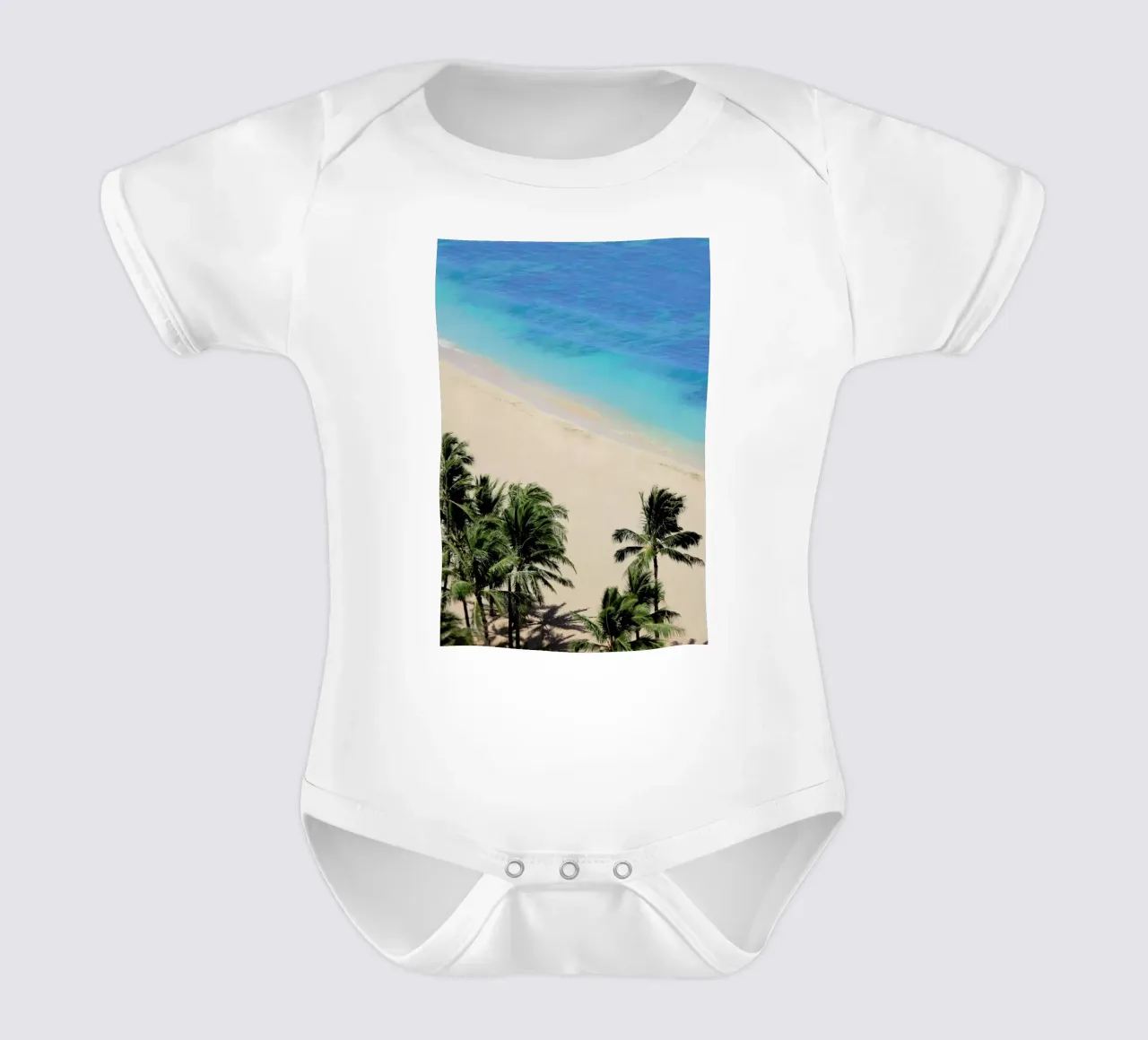 Hawai Dreams body neonato maniche corte da Leah Flores