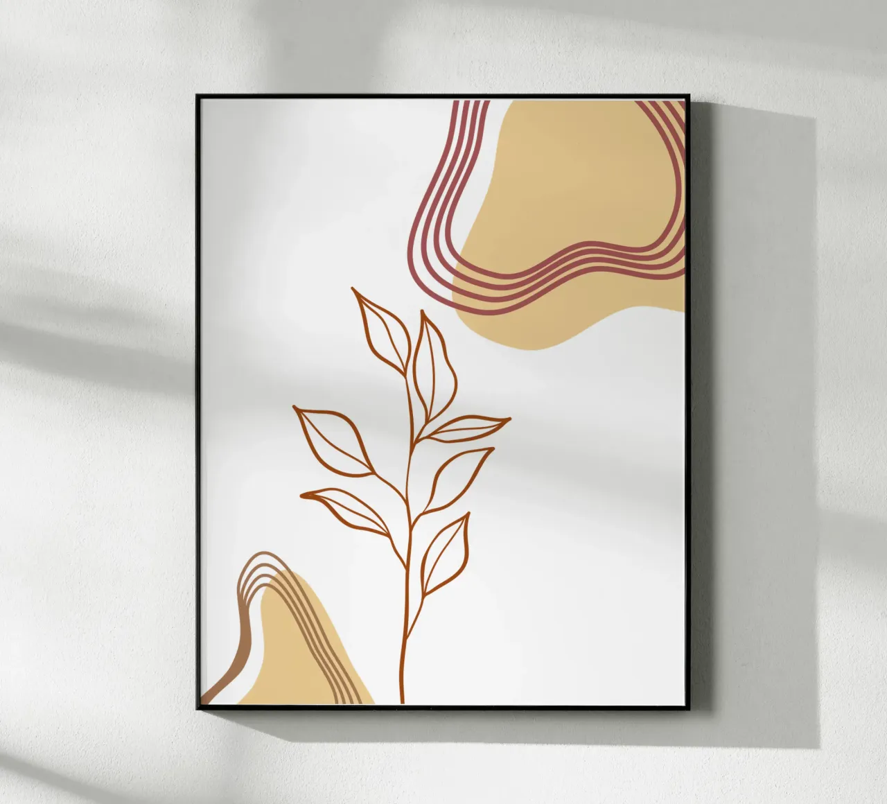 Piante di fiori boho minimaliste plexiglass da YSV MINIMALIST