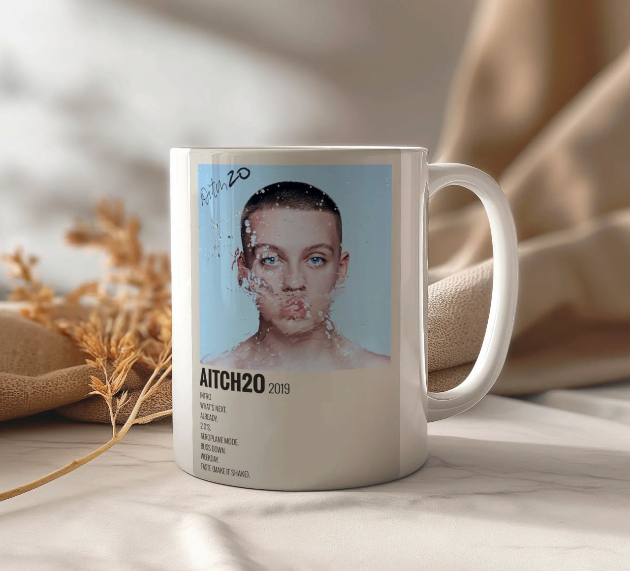AitcH2O Album by Aitch - Autographed Music tazza in ceramica da SoundStudio