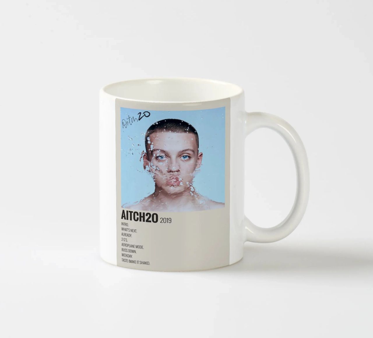AitcH2O Album by Aitch - Autographed Music tazza in ceramica da SoundStudio