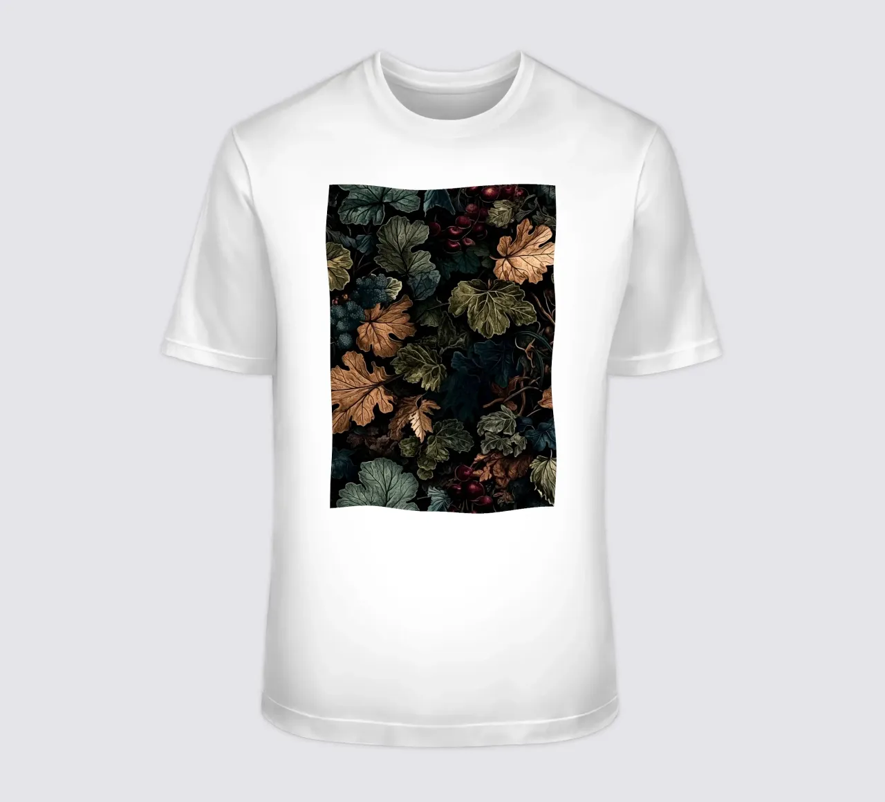 Natura fiori e foglie ad acquerello t-shirt da Justyna Jaszke JBJart