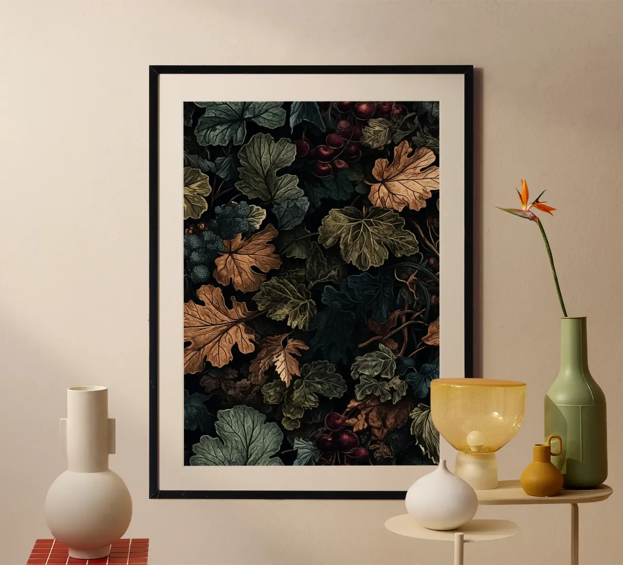 Natura fiori e foglie ad acquerello carta hahnemühle da Justyna Jaszke JBJart