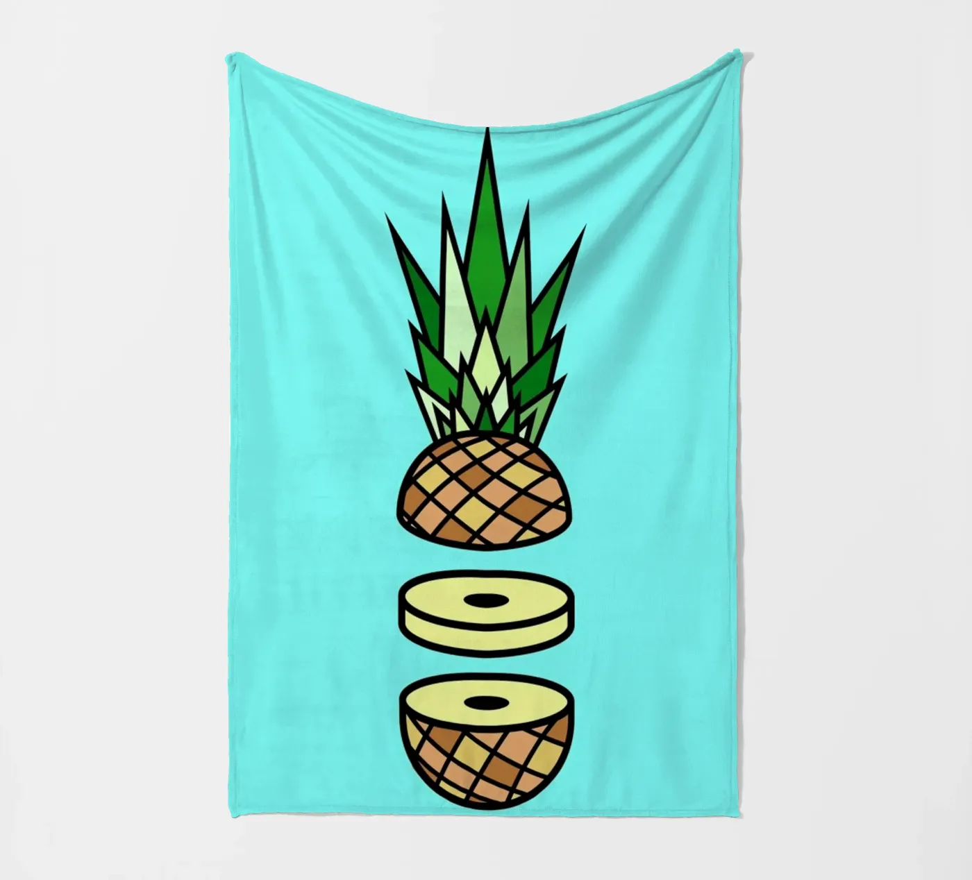 Pineapple coperta in pile da Jan Luzar