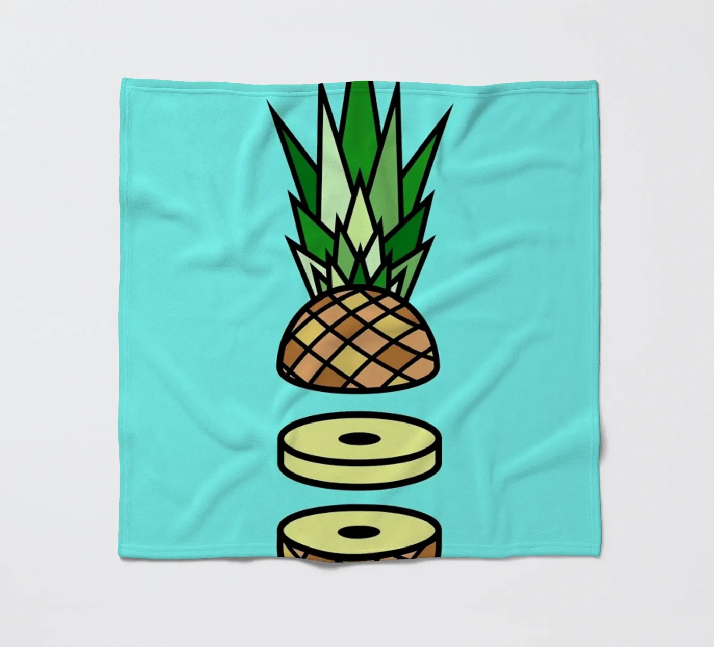 Pineapple coperta in pile da Jan Luzar