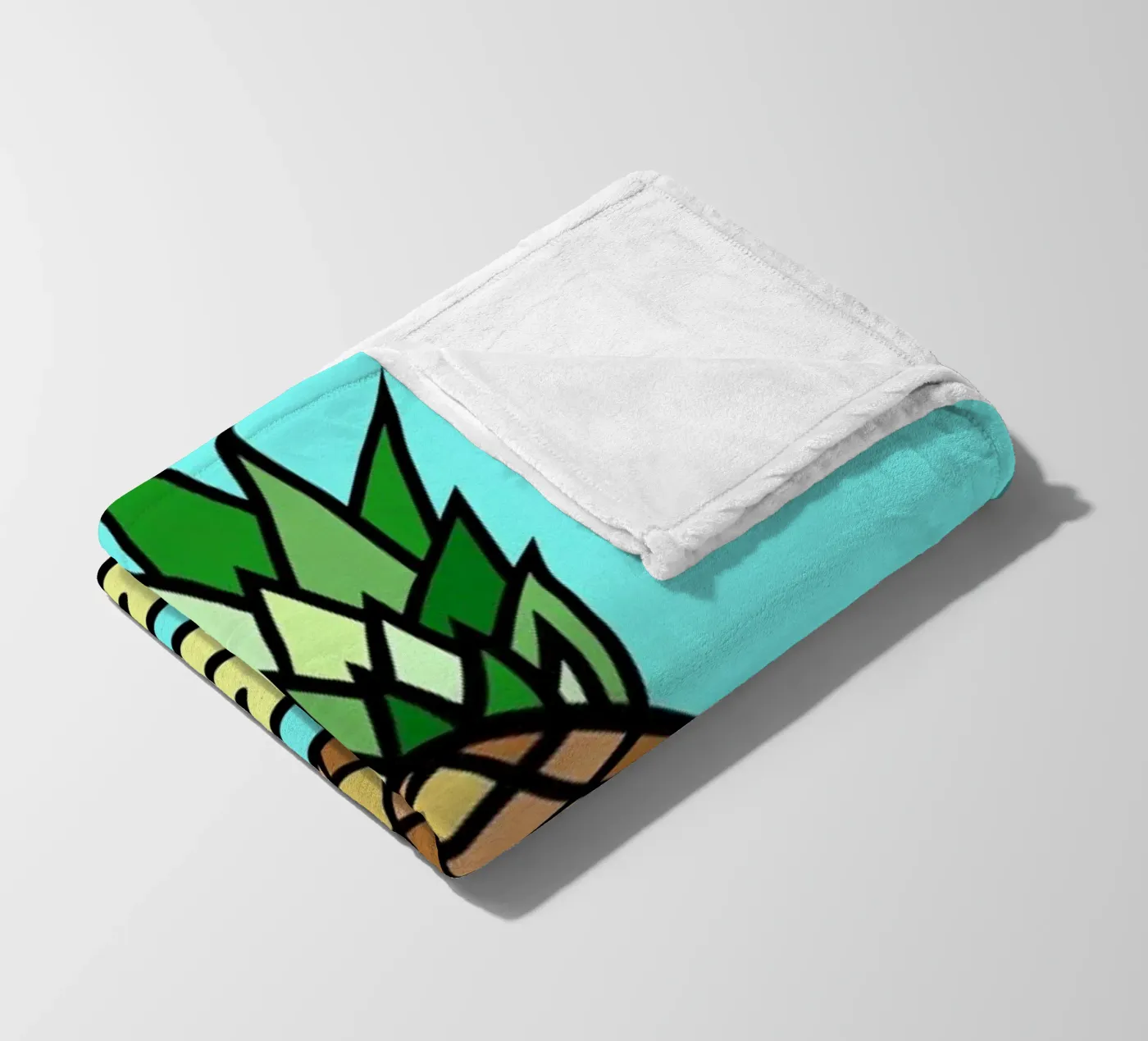 Pineapple Fleecedecke von Jan Luzar