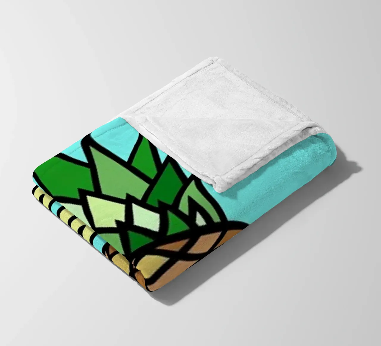 Pineapple fleecedeken van Jan Luzar