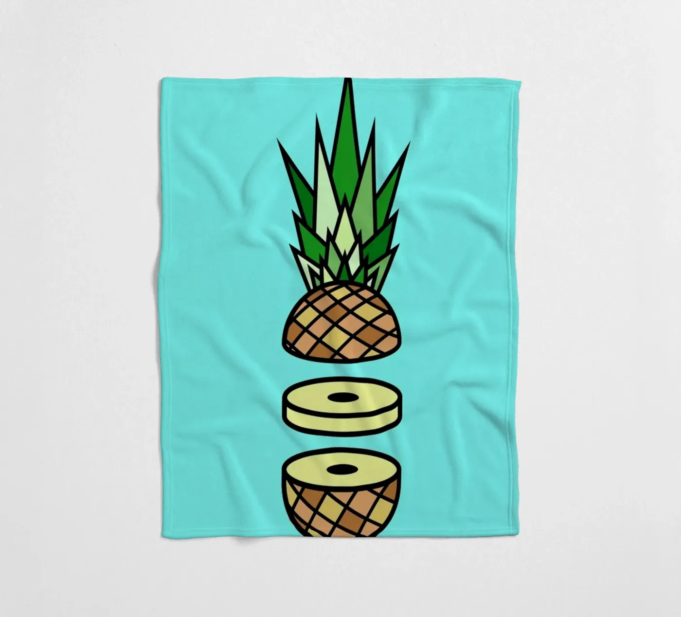 Pineapple coperta in pile da Jan Luzar