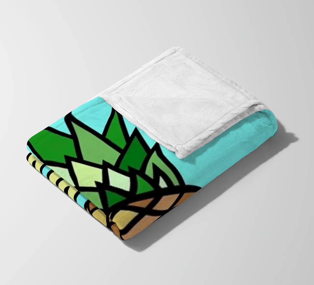 Pineapple fleecedeken van Jan Luzar