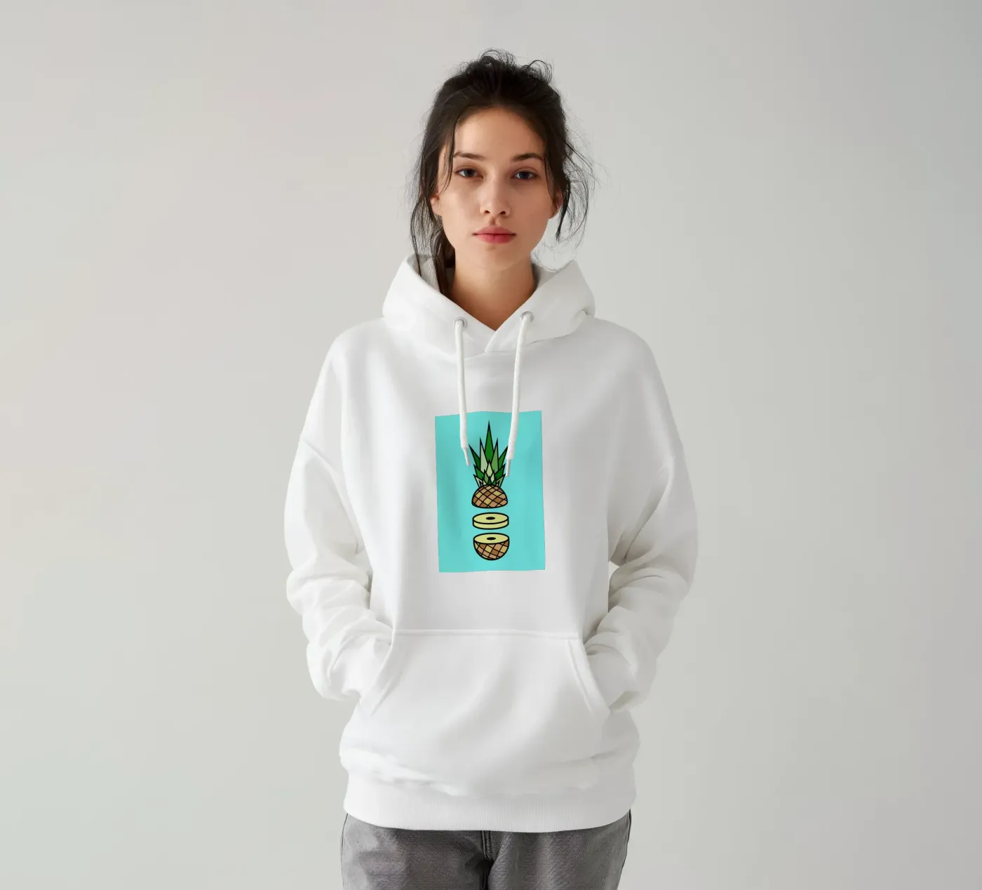 Pineapple hoodie by Jan Luzar
